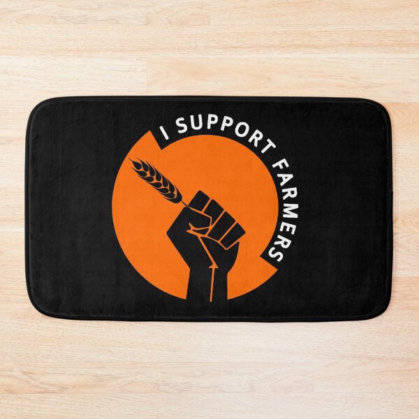 Item preview, Support Punjabi Farmers - Kisan Sticker designed and sold by Riazzzy.