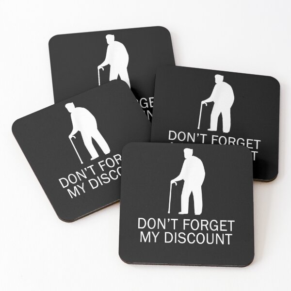 Item preview, Don't Forget My Discount Funny Old People Senior Gift  designed and sold by mchargue12.