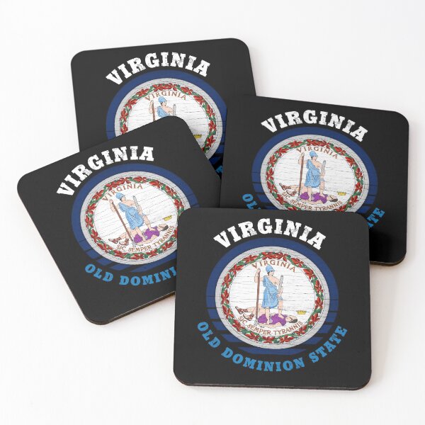 Item preview, VIRGINIA OLD DOMINION STATE FLAG designed and sold by Madjack Tees Kiwi SuperStore.