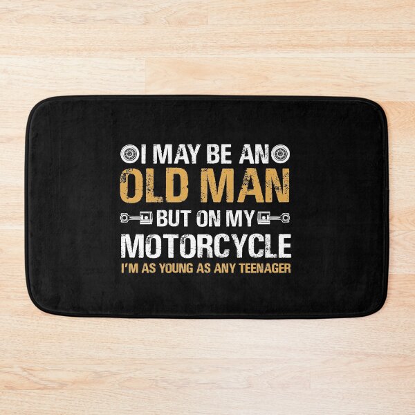 Item preview, I May be an Old man but on My Motorcycle Im as Young as any Teenager designed and sold by VrajStudio.