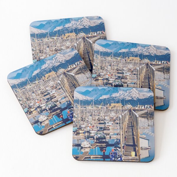 Item preview, Homer Alaska Spit Marina  designed and sold by purplesensation.
