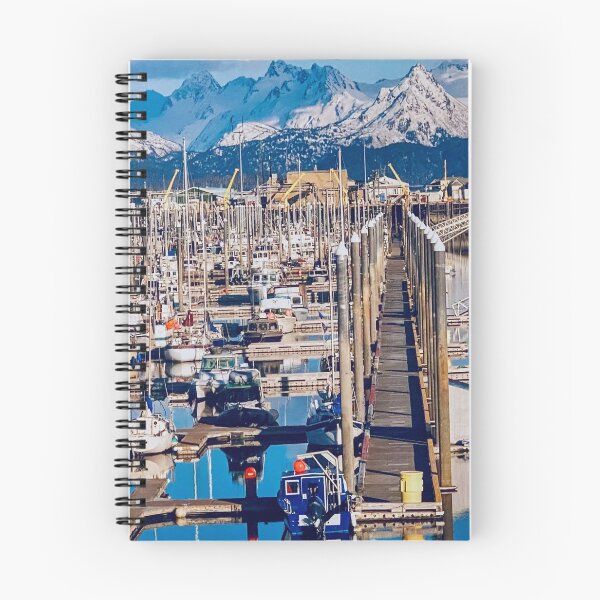 Item preview, Homer Alaska Spit Marina  designed and sold by purplesensation.