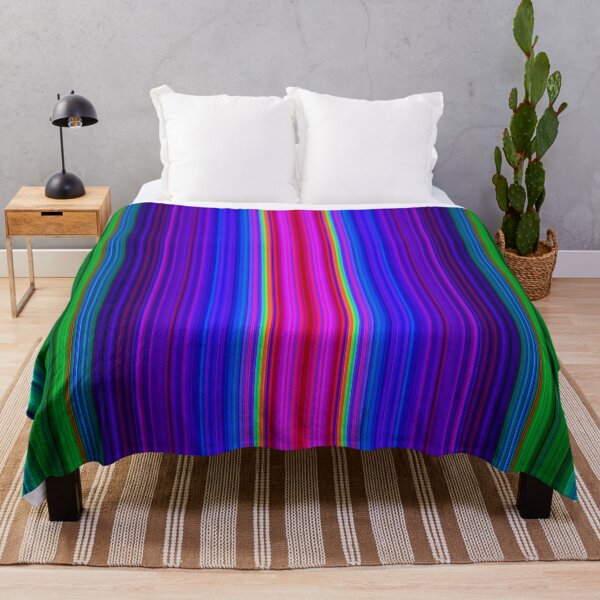 Item preview, Bright and colorful lines greens blues and purple designed and sold by theted4.