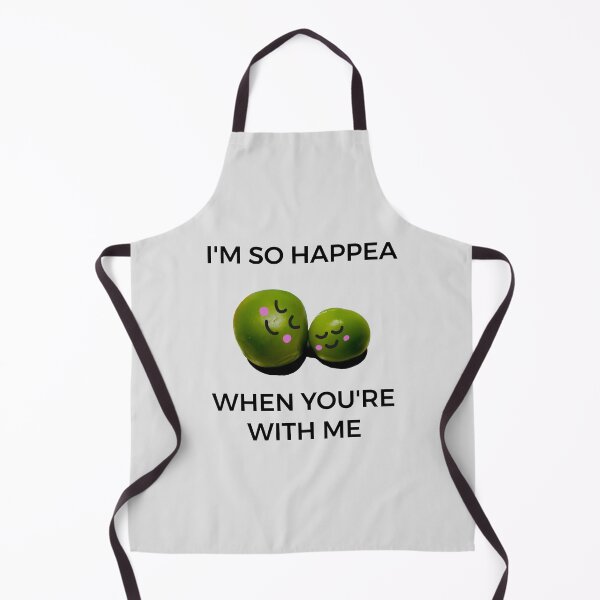 Item preview, Peas. I'm so happea when you're with me. designed and sold by Bumpulous.