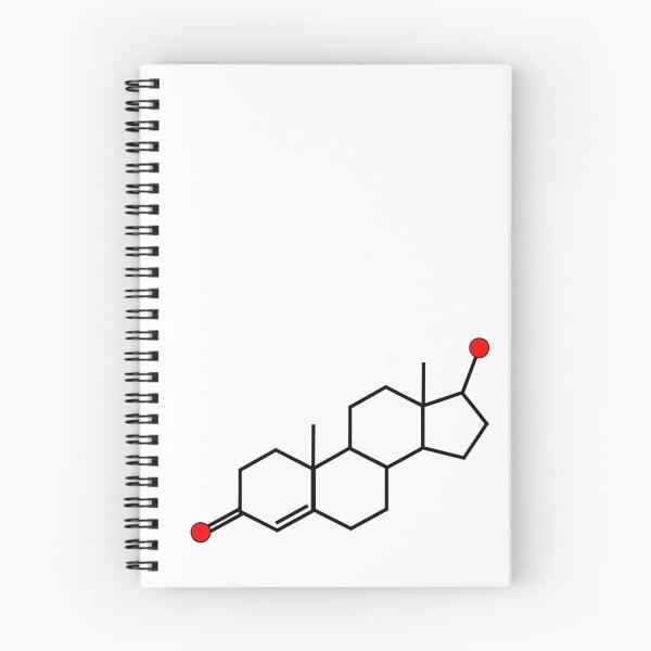Item preview, Estructura molecular de testosterona designed and sold by Neuro-Nerdom.