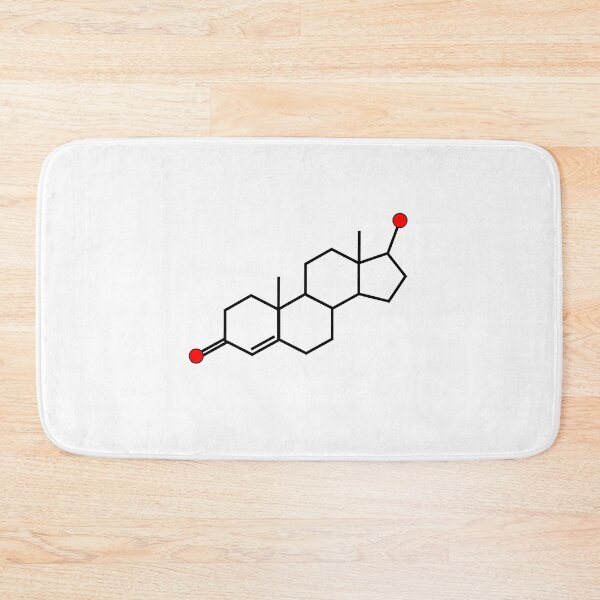 Item preview, Testosterone Molecular Structure designed and sold by Neuro-Nerdom.