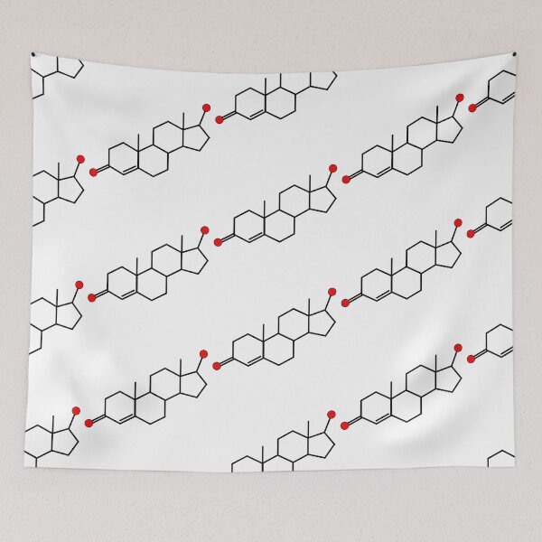 Item preview, Testosterone Molecular Structure designed and sold by Neuro-Nerdom.