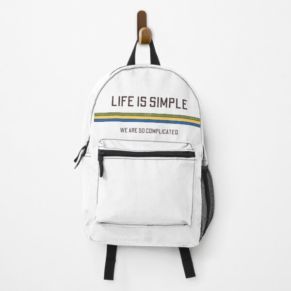 Item preview, Life is simple designed and sold by Happier-Knight.