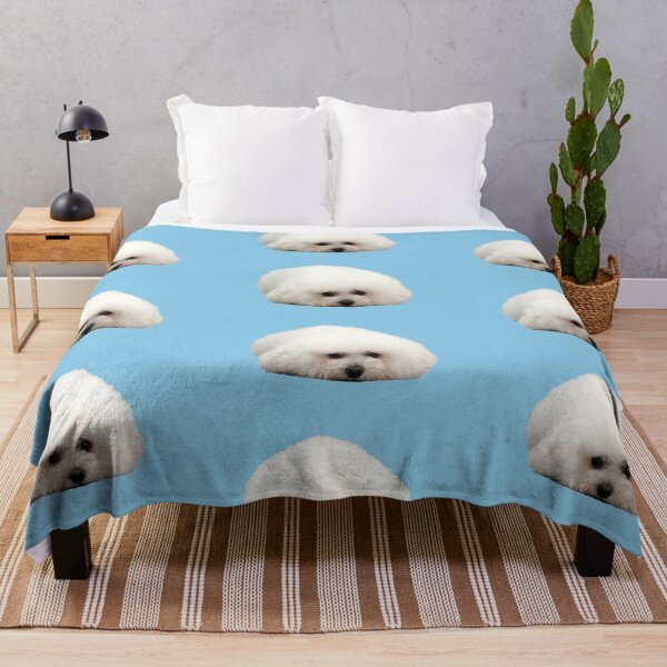 Item preview, Bichon Frise Puppy Dog Lying Down designed and sold by ScienceSource.
