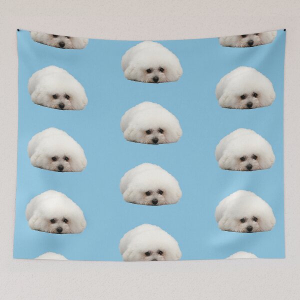 Item preview, Bichon Frise Puppy Dog Lying Down designed and sold by ScienceSource.