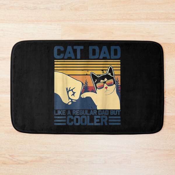 Item preview, Cat Dad Like A Regular Dad But Cooler Vintage Gift  designed and sold by mchargue12.