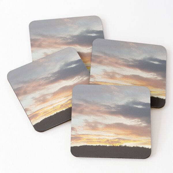 Item preview, Colourful Beautiful Amber Sunset Sky designed and sold by ACMNamasasu.