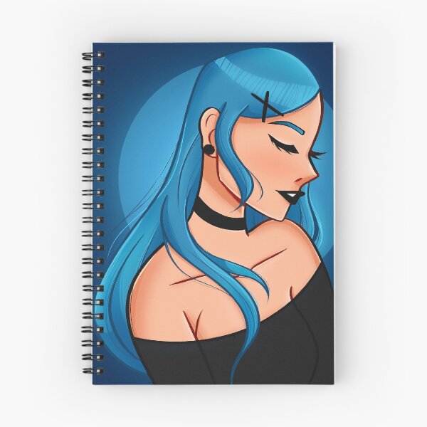 Item preview, Blue haired girl designed and sold by Rozaline-art.