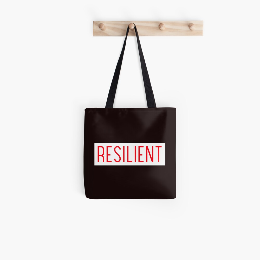 Red Is The Color of Resilience Tote