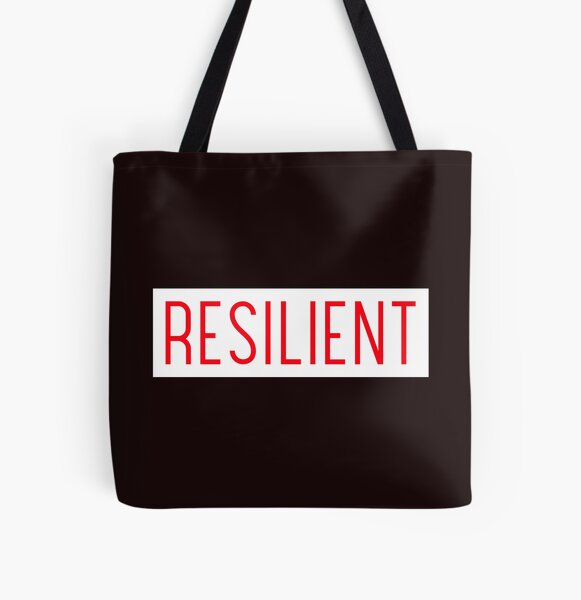 Red Is The Color of Resilience Tote