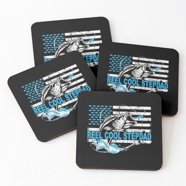 Item preview, Reel Cool Step Dad Fishing Fathers Day Gift  designed and sold by mchargue12.