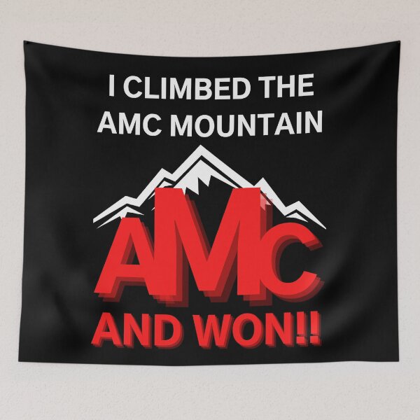 Item preview, I climbed the AMC Mountain - and won - Black designed and sold by BarthasBasement.