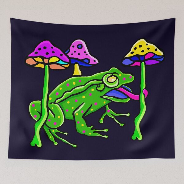 Item preview, Magic mushrooms and toad designed and sold by RAWWR.