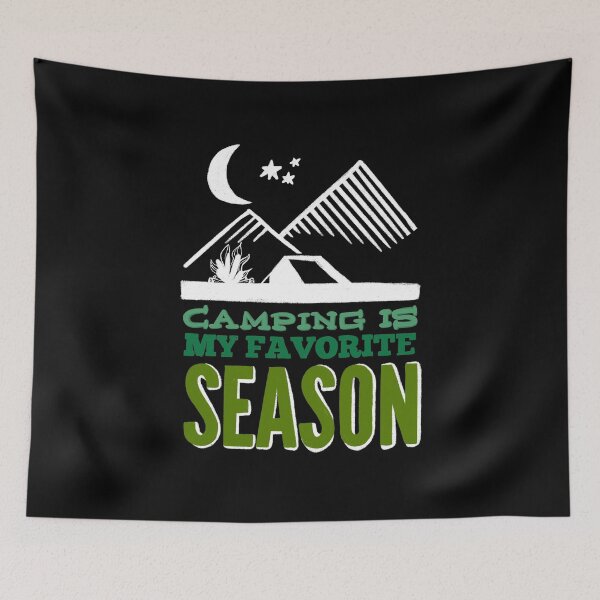 Item preview, Camping Is My Favorite Season  designed and sold by Squarebird.