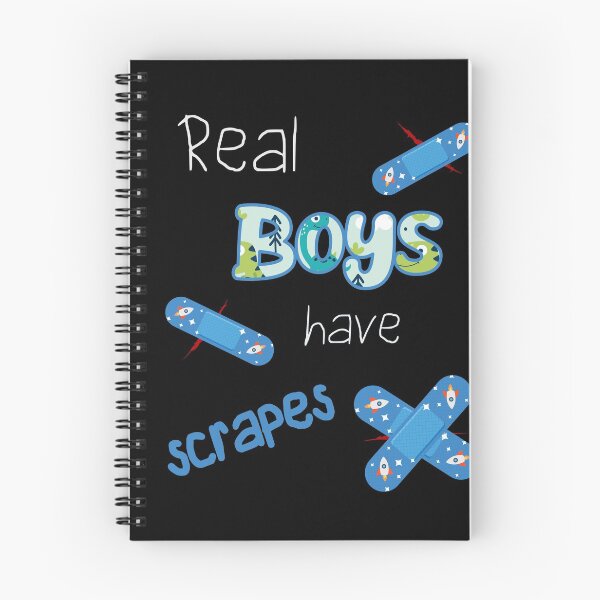 Item preview, Real Boys have Scrapes - Play -Rocket - Dino designed and sold by Shirt-Designs.