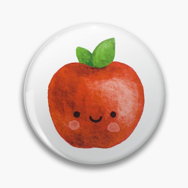 Item preview, Happy Little Cute Apple designed and sold by PeachPastel.