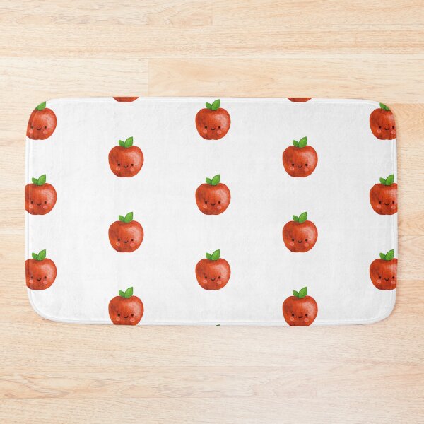Item preview, Happy Little Cute Apple designed and sold by PeachPastel.