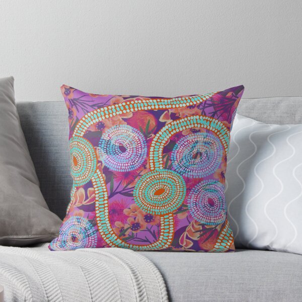 Item preview, native flower aboriginal design designed and sold by Bobbilockyer.