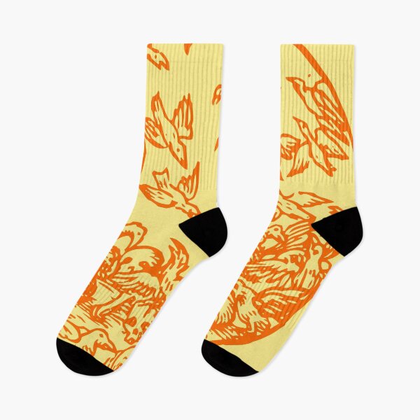 Item preview, Death Becomes Orange (on yellow) designed and sold by TheWhiteBear.