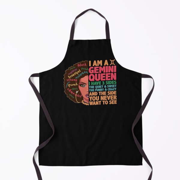 Item preview, I Am A Gemini Queen Proud African American Woman Natural Hair Black Girl Magic Birthday Gift designed and sold by alenaz.