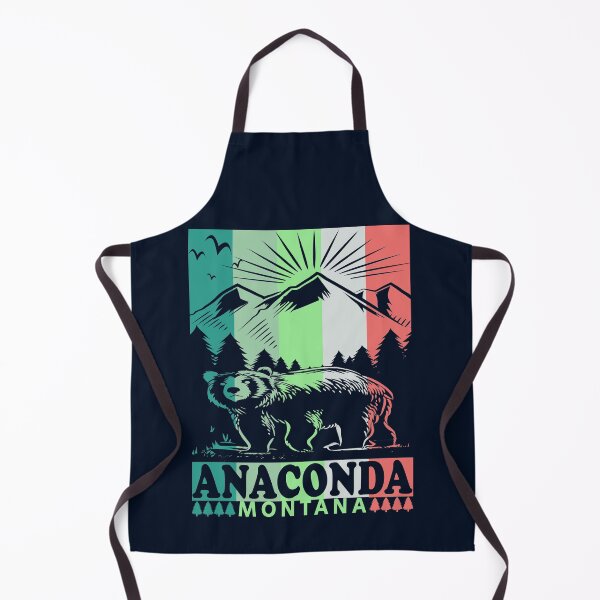 Item preview, Anaconda Montana Retro Mountain Bear designed and sold by Home-Spirit.