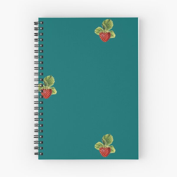 Item preview, VinPat-Strawberry-Petrol designed and sold by hatgirldesign.
