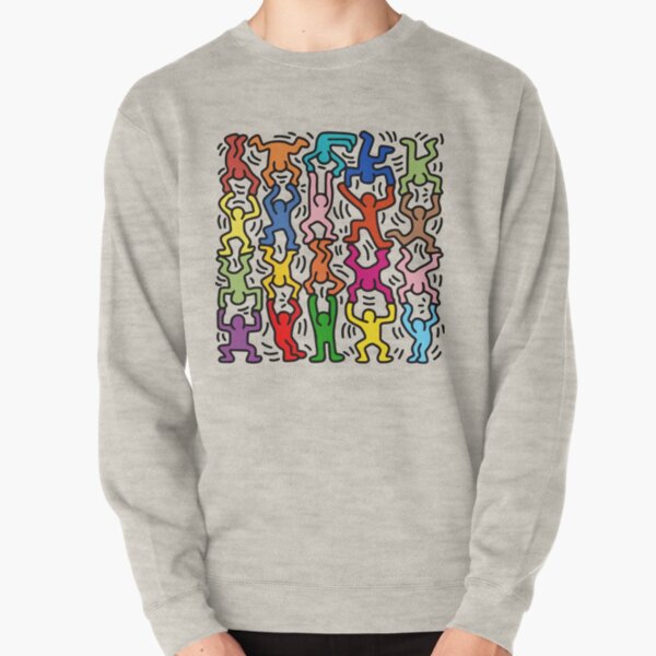 Keith Haring Dancing Pullover Sweatshirt