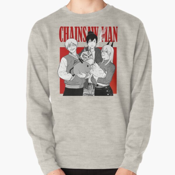 Chainsaw Links - Chainsaw Man - Denji Aki Power Pullover Sweatshirt