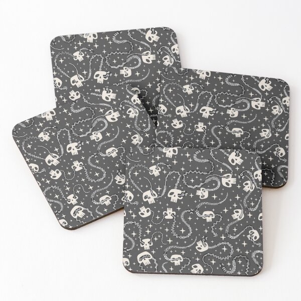 Item preview, Snakes and Skulls Pattern designed and sold by space-kitten.