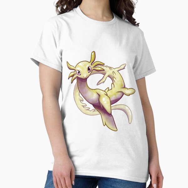 Axolot dragonifé jaune T-shirt classique