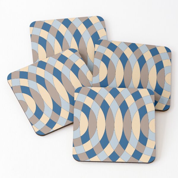 Item preview, Kaleidoscopic cells in blue variation (meet) designed and sold by acidmit.