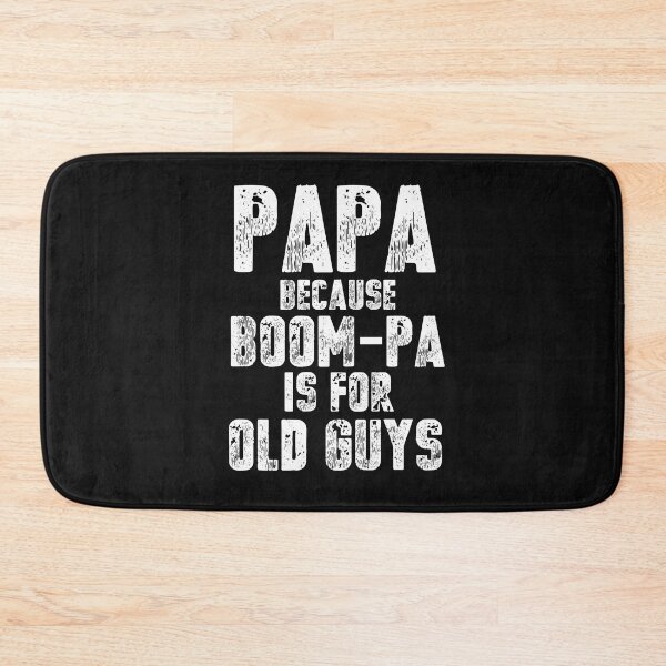 Item preview, Vintage Papa Because boom pa is for old guys Typography designed and sold by garniturex.