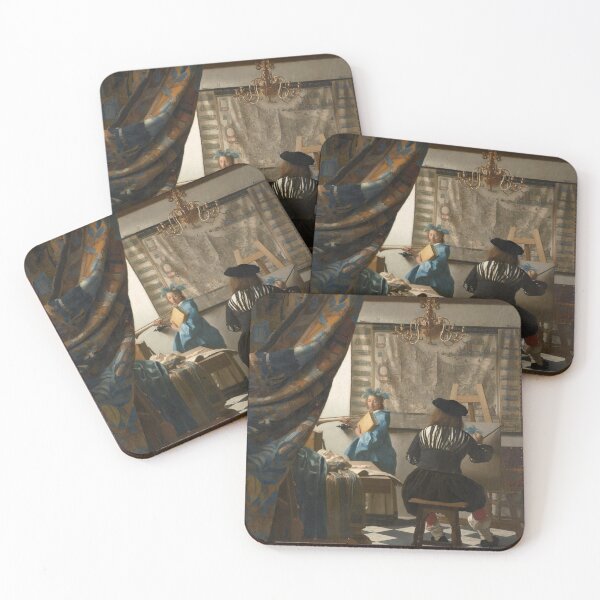 Item preview, The Art of Painting (1668) - Johannes Vermeer designed and sold by SALON DES ARTS.