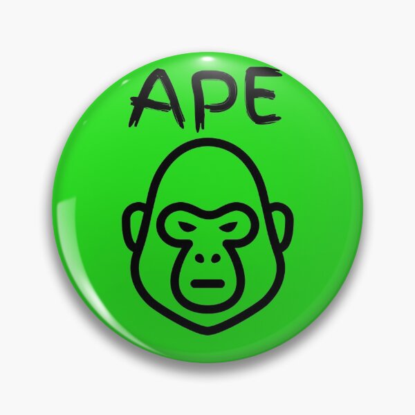 Item preview, AMC APE PRIDE - Black designed and sold by BarthasBasement.