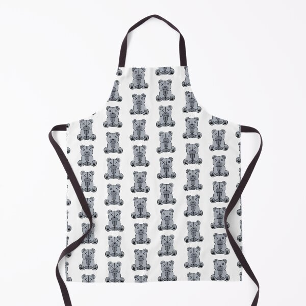 Item preview, Gray Stitched Teddy Bear designed and sold by Pixeo.