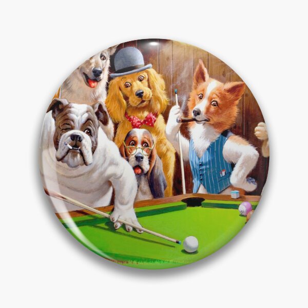 Item preview, Dog Playing Billard designed and sold by lehnhattien.