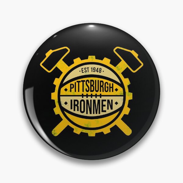 Item preview, Retro Distressed Pittsburgh Ironmen Defunct Basketball Design designed and sold by acquiesce13.