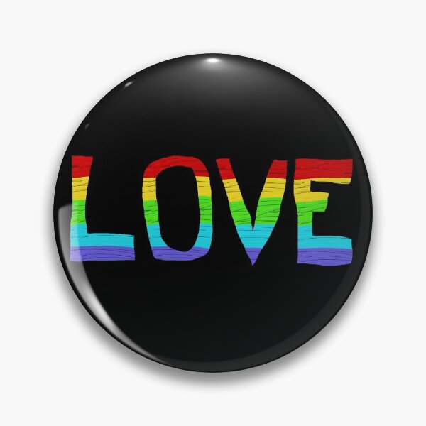 Item preview, Copy of Love Rainbow (black) designed and sold by ScarletPanda.