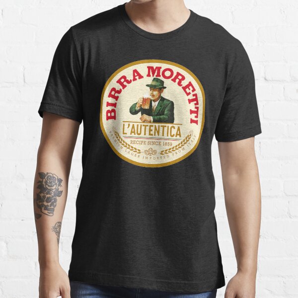 Best to Buy Iconic Vintage Birra Moretti Logo  1859 Design Essential T-Shirt
