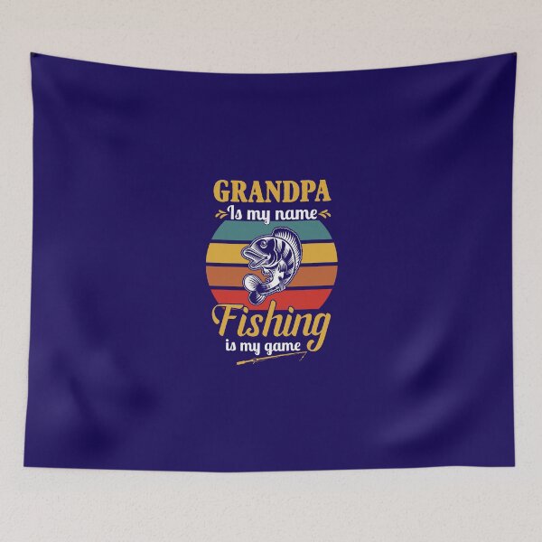 Item preview, Grandpa is my Name Fishing is my game designed and sold by K-icon.