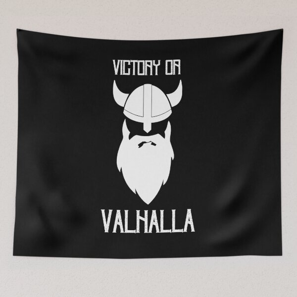 Item preview, Victory Or Valhalla - Viking Warrior Afterlife designed and sold by BellaVille.