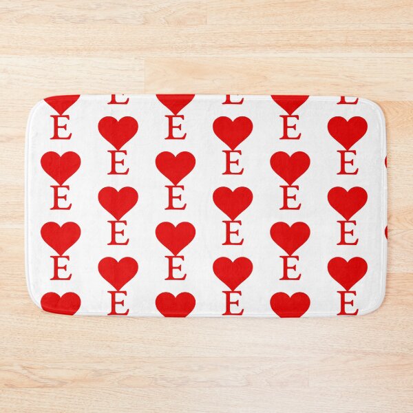 Item preview, Heart with letter initial E designed and sold by ronaldsonou.