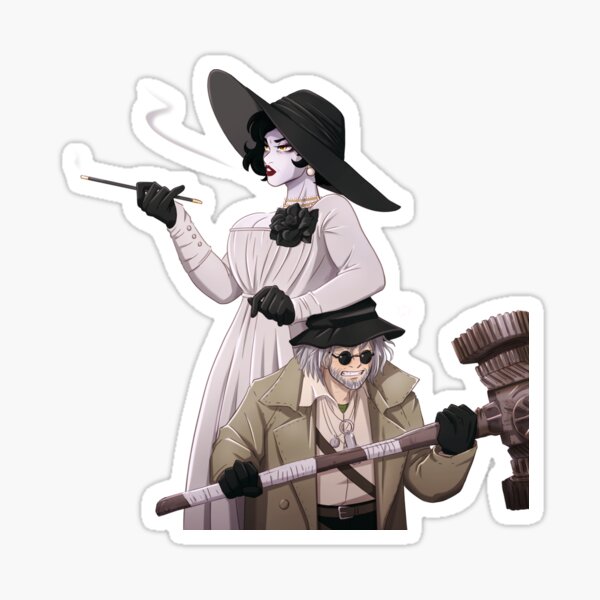 Item preview, Lady Dimitrescu and Karl Heisenberg designed and sold by riokey.