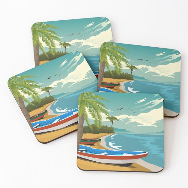 Item preview, Cancun Mexico Vintage Travel Poster designed and sold by Stadify.