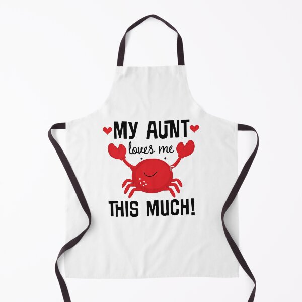 Item preview, my aunt loves me crab designed and sold by whatsyokidswear.